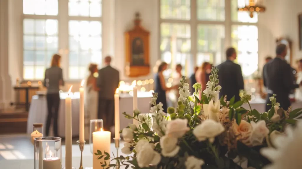 Baptism Reception Flower