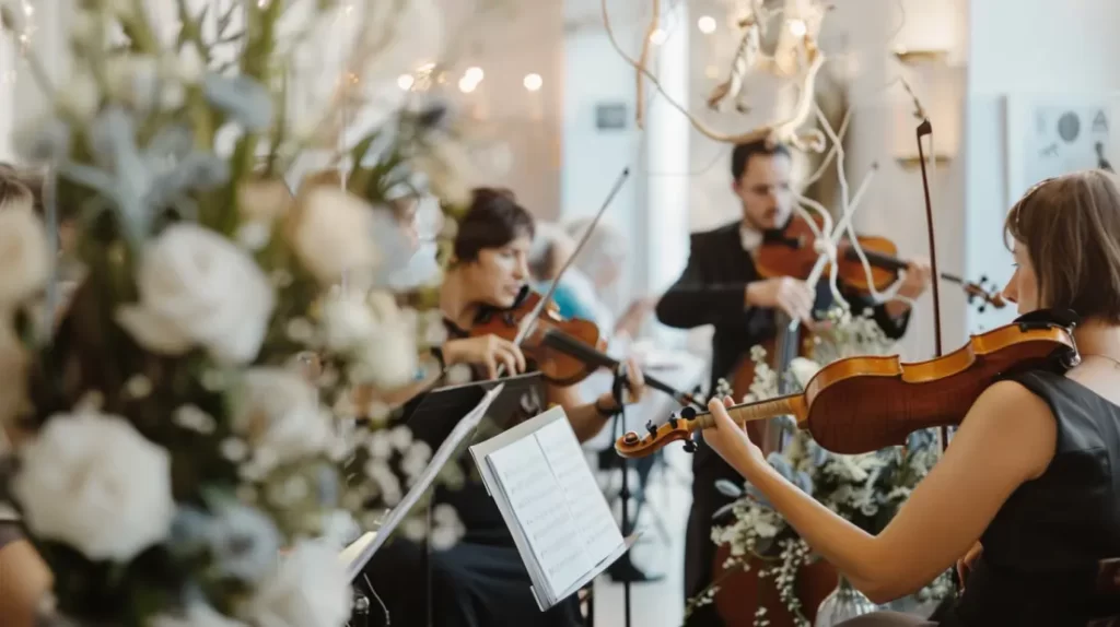 Music at a Confirmation Reception Violin