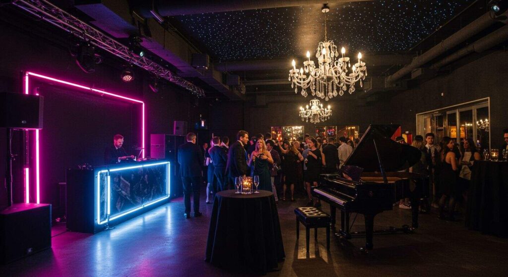 A Live pianist versus a DJ for mitzvahs