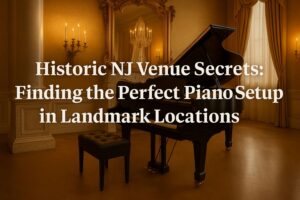 Historic NJ Venues - Perfect Piano Setups in Landmarks