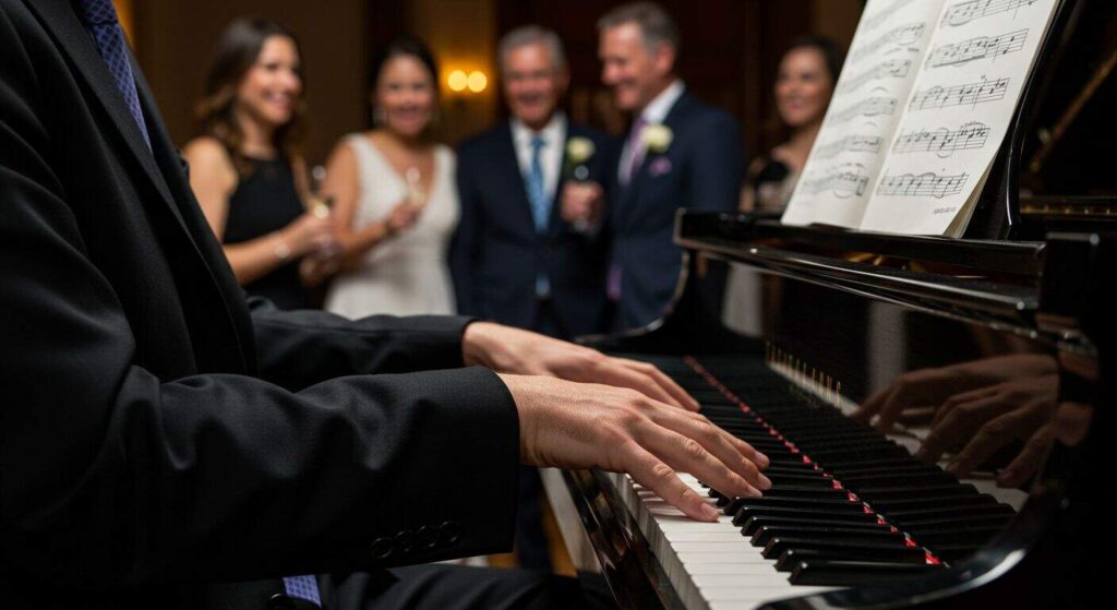 What Your Cocktail Hour Music Says About Your Event and Why It Matters