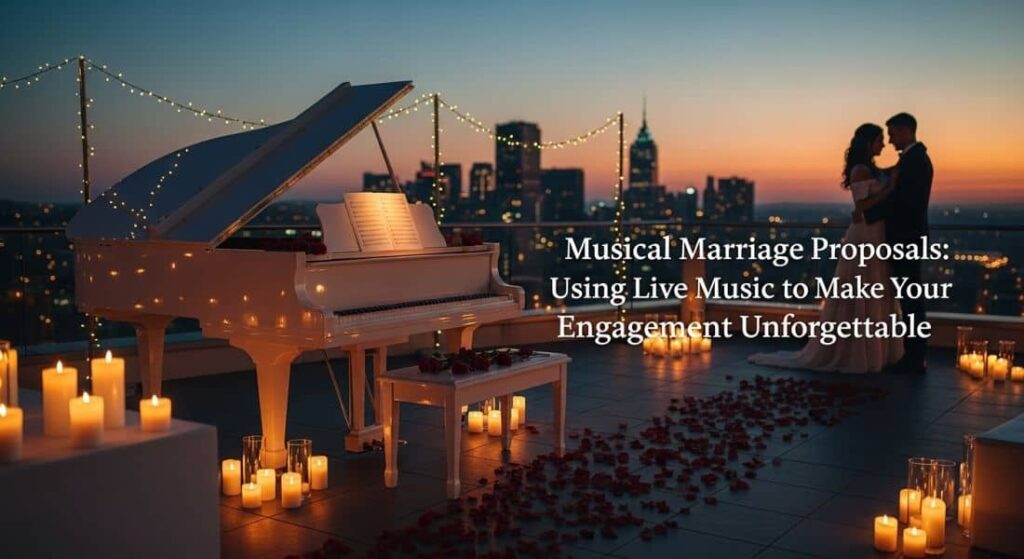 Musical Marriage Proposals – Using Live Music to Make Your Engagement Unforgettable